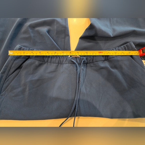 Athleta NWT Blue Pants With Snap Up Detail - Picture 13 of 16